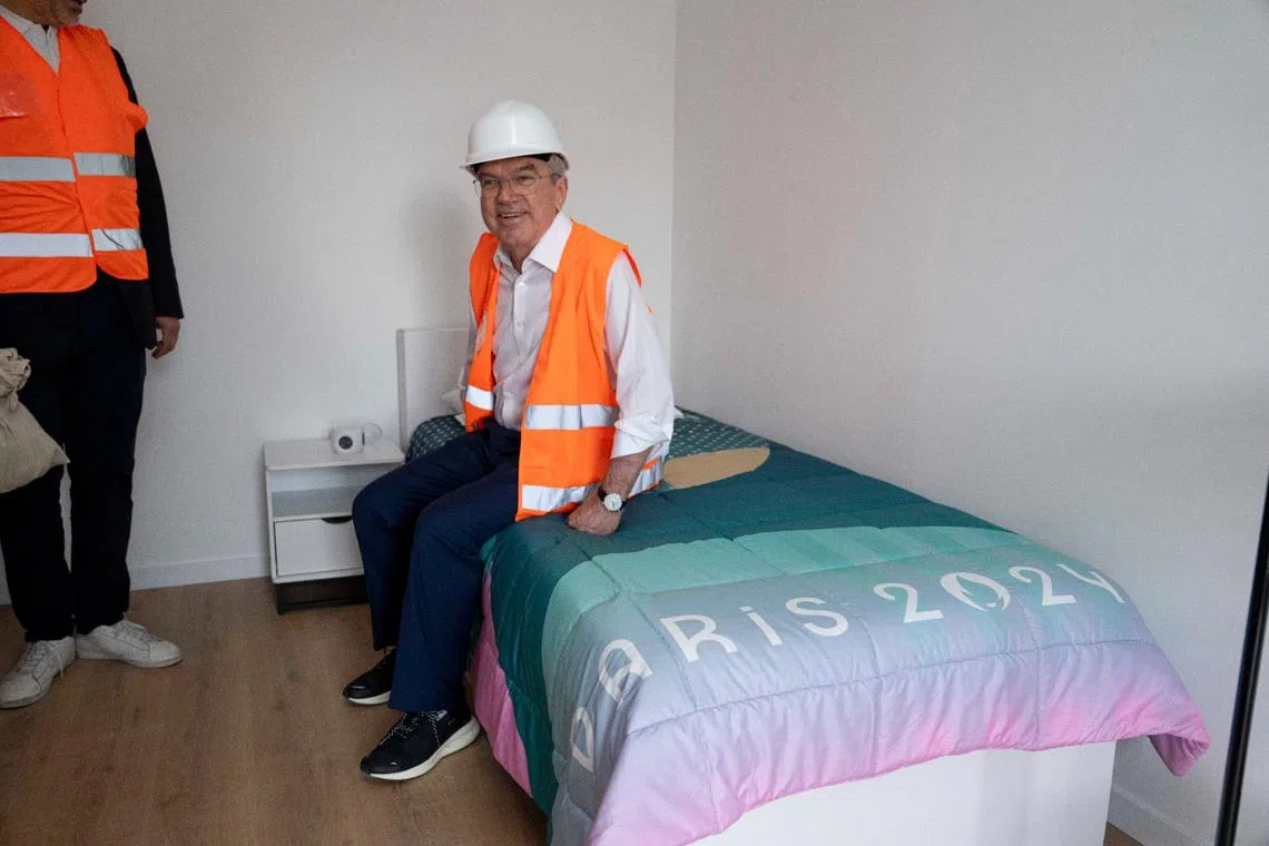 Mr Bach said he was not concerned about heatwaves affecting the comfort of the 15,000 athletes expected at the Games and the Paralympic Games.