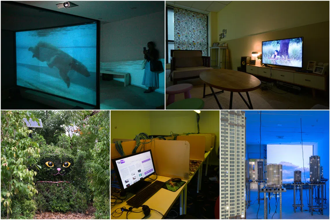 See art at Lucky Plaza and Far East Shopping Centre from Oct 31 to March 29, 2026.