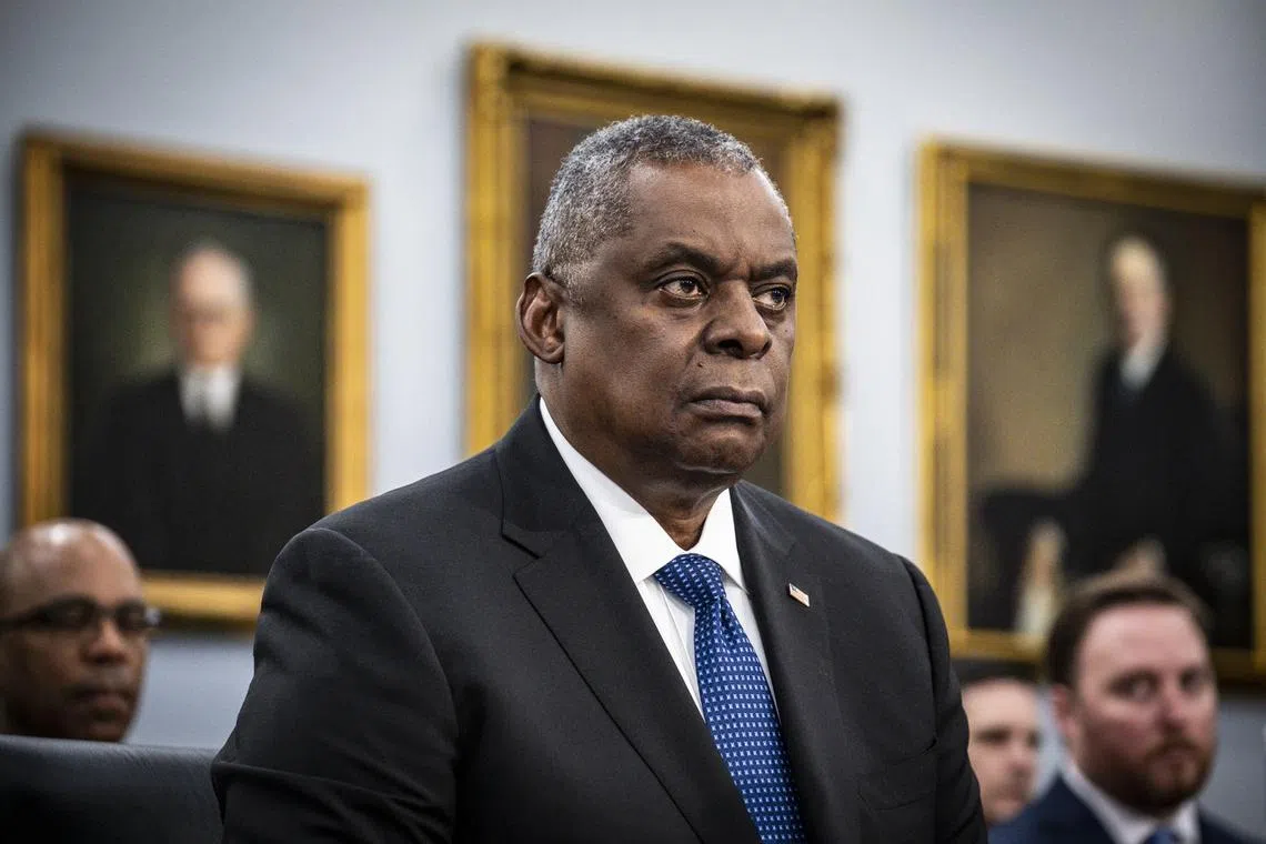 Lloyd Austin was diagnosed early December and underwent surgery on Dec 22, before being hospitalised with complications on Jan 1.