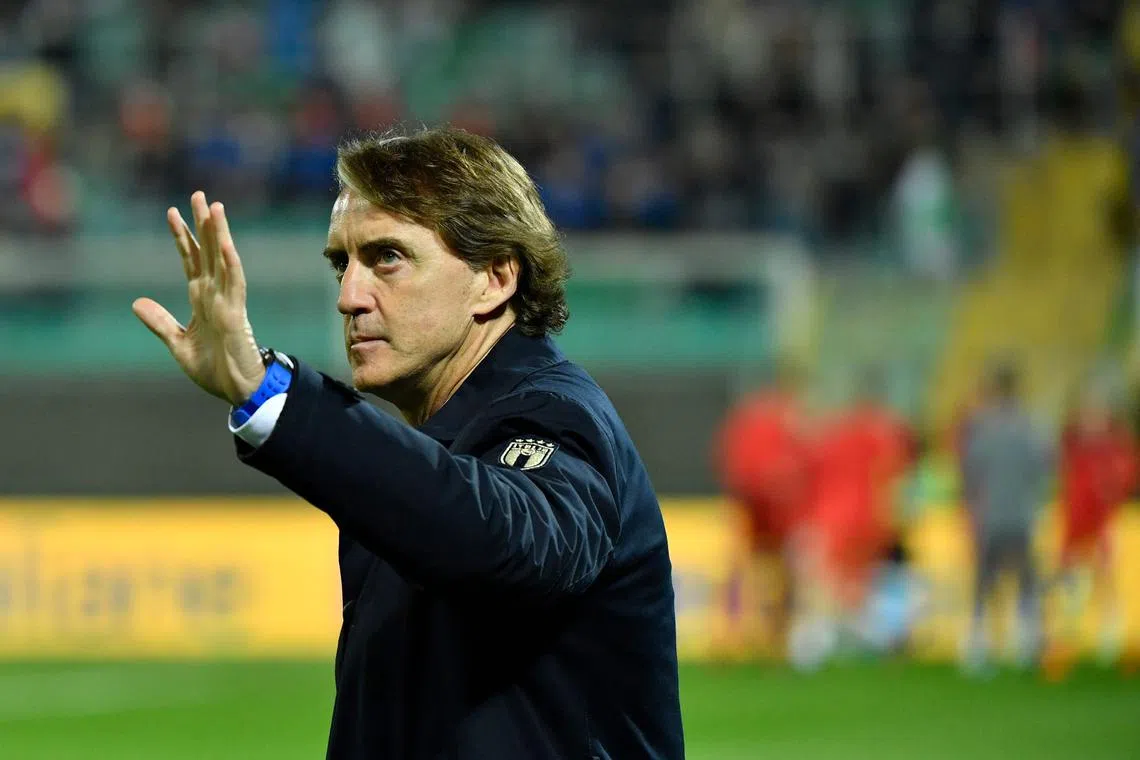 Roberto Mancini took charge of Italy in 2018 after they failed to qualify for that year’s global tournament in Russia.