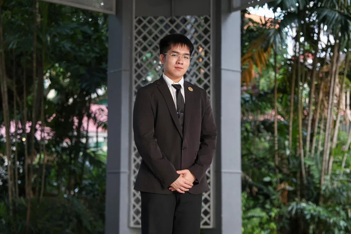 Shane Tan is 21 years old and recently took over from his father as the funeral director at SG 24 Hour Funeral Services.
