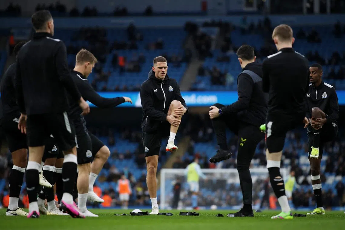 Newcastle's Botman faces long spell out with knee injury | The Straits ...