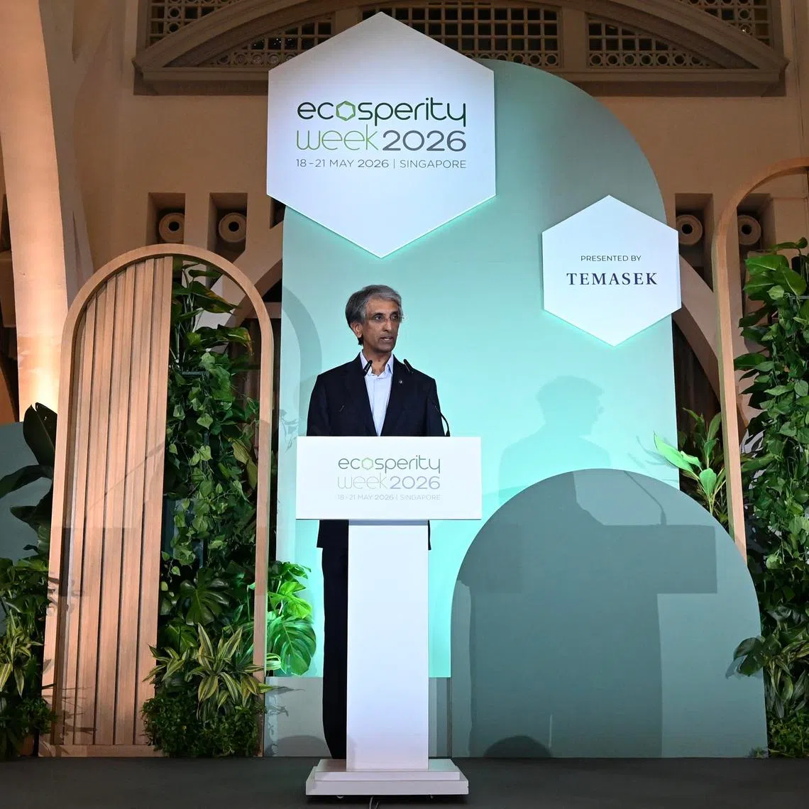 Temasek is not retreating from its 2050 net zero ambition, added its CEO Dilhan Pillay at the annual Ecosperity conference on May 18.