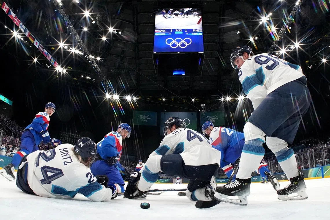 Ice hockey-Finland without answers after Slovakia group stage defeat