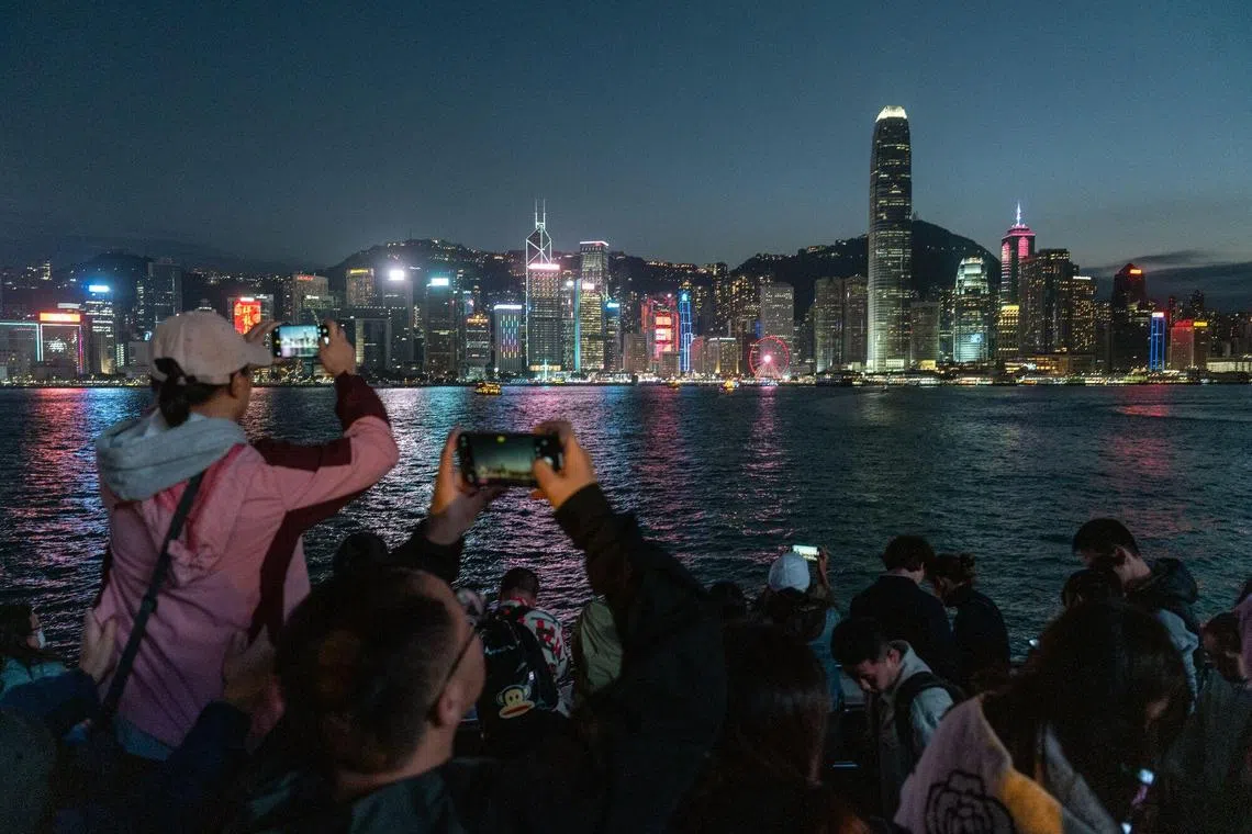 More than 1.2 million Chinese travellers visited Hong Kong during the eight-day Chinese New Year celebration.