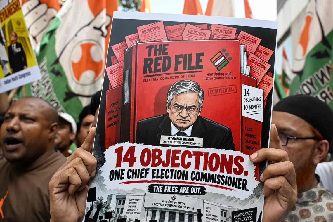 The calls come barely a month after US President Donald Trump praised Gyanesh Kumar.