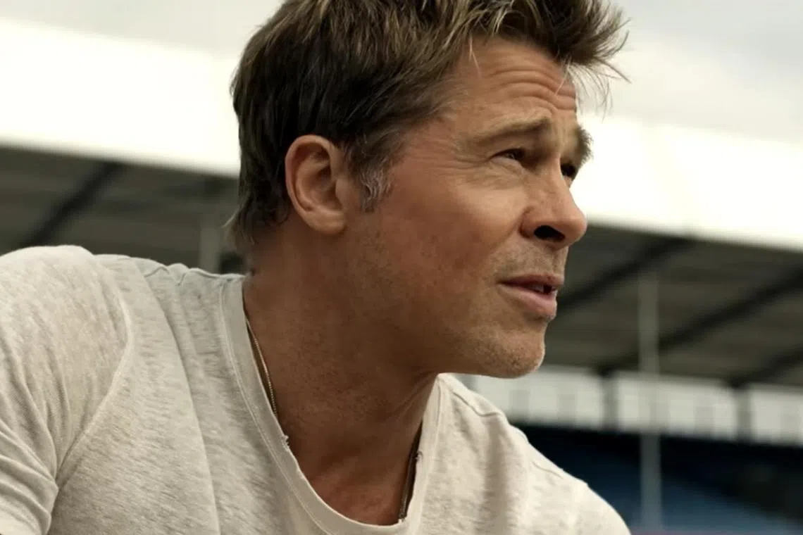 Brad Pitt plays an ageing redemption-seeking racer Sonny Hayes in the upcoming film, F1.