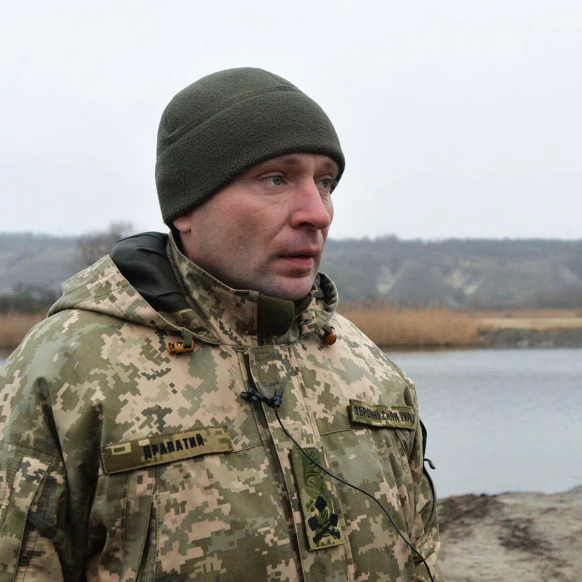 Mykhailo Drapatyi, a respected and experienced commander, is described by many as a general from a new generation.