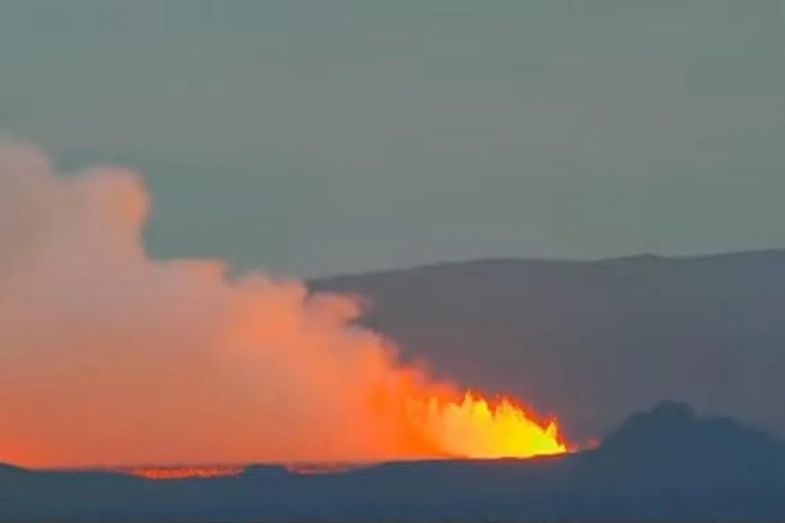 Iceland, which is roughly the size of the US state of Kentucky, boasts more than 30 active volcanoes.