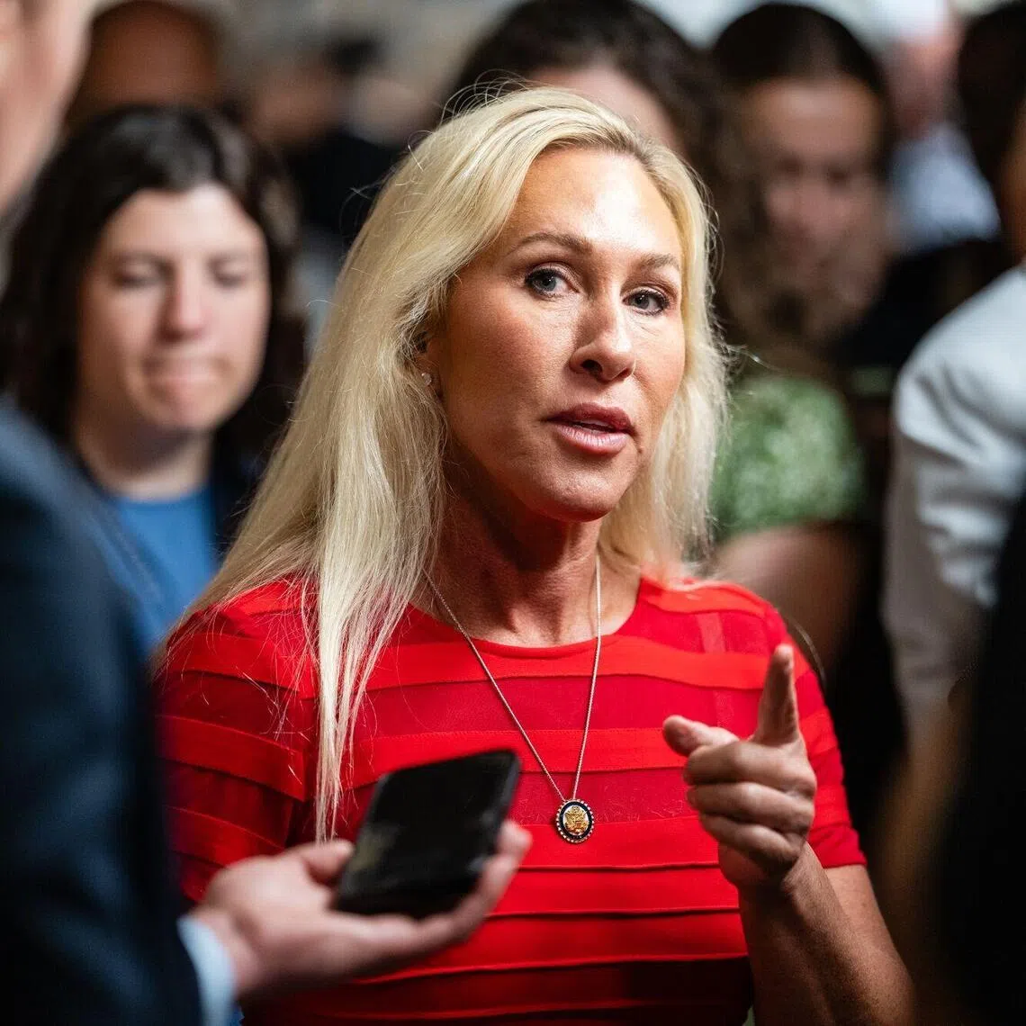 Representative Marjorie Taylor Greene pushed the Bill through the House. 