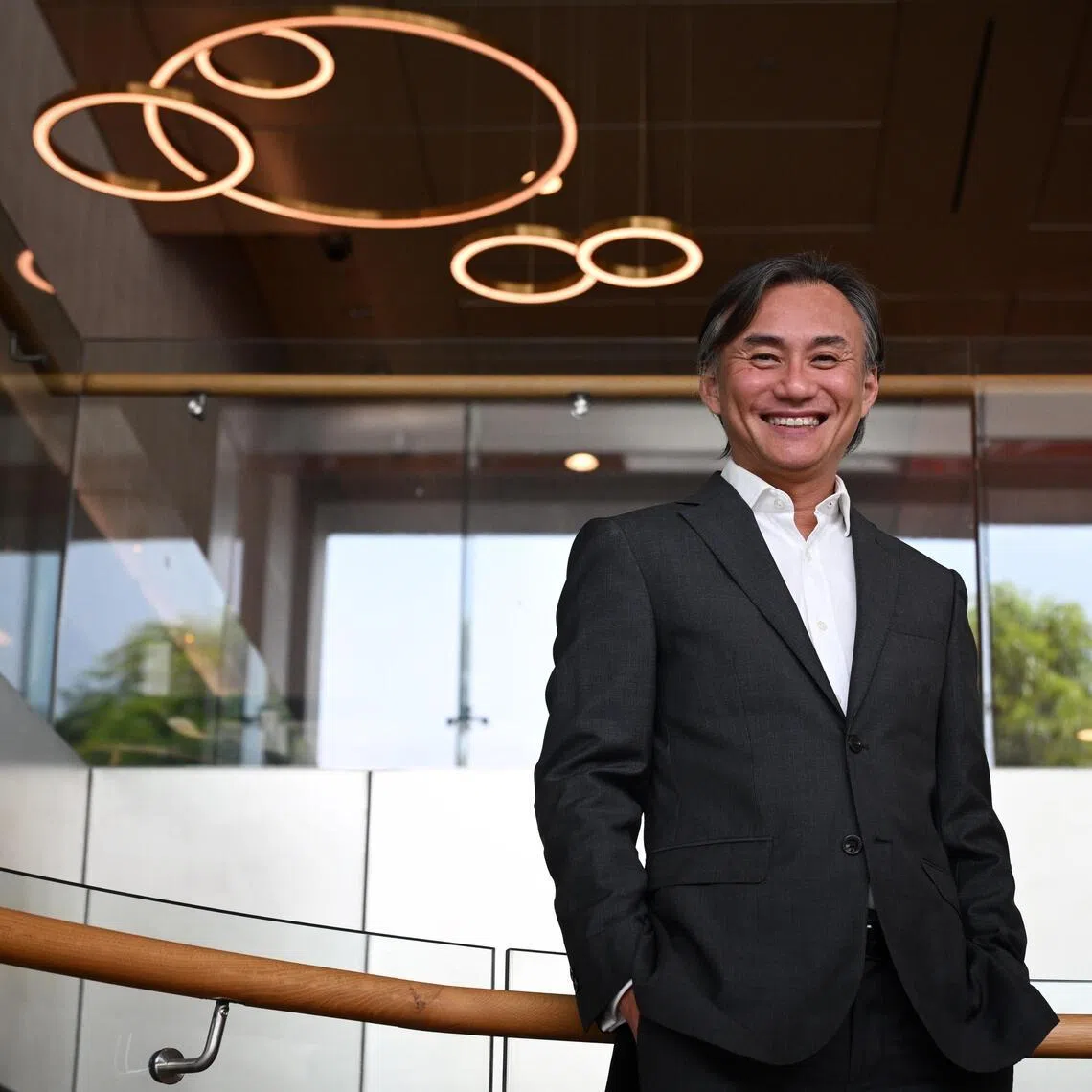 OCBC group chief sustainability officer Mike Ng says the full energy transition will take several decades and its progress will not be linear.