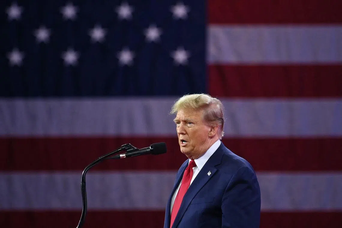 Colorado and Maine earlier banned Trump from their state ballots.