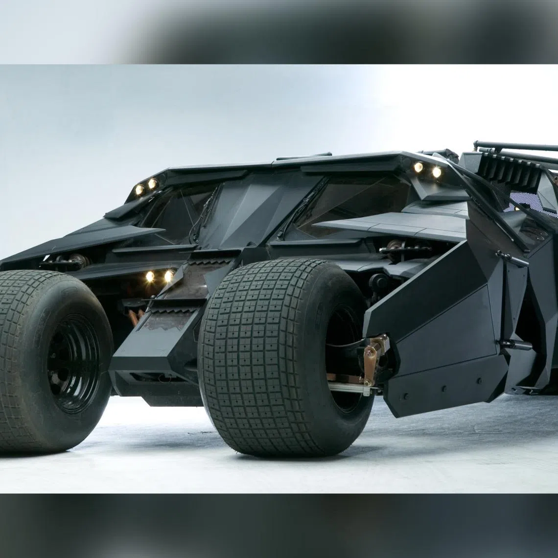 Gotham mobile: The $3.9 million Tumbler replica is now on sale. 