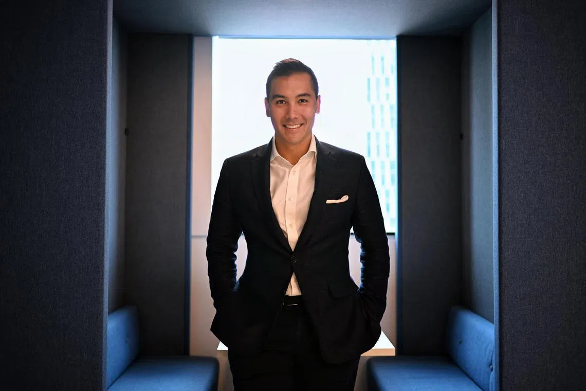 ST20230613_202357172439 ramoney02 Chong Jun Liang
Portrait of Christopher Forbes, head of CMC Invest Singapore taken on June 13, 2023 Me and My Money column on Christopher Forbes, head of CMC Invest Singapore