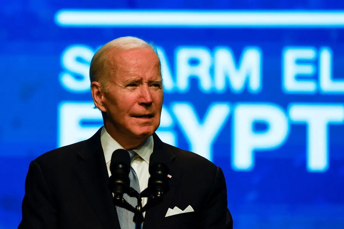 US President Joe Biden announced US$100 million contribution to the Adaptation Fund at COP27.