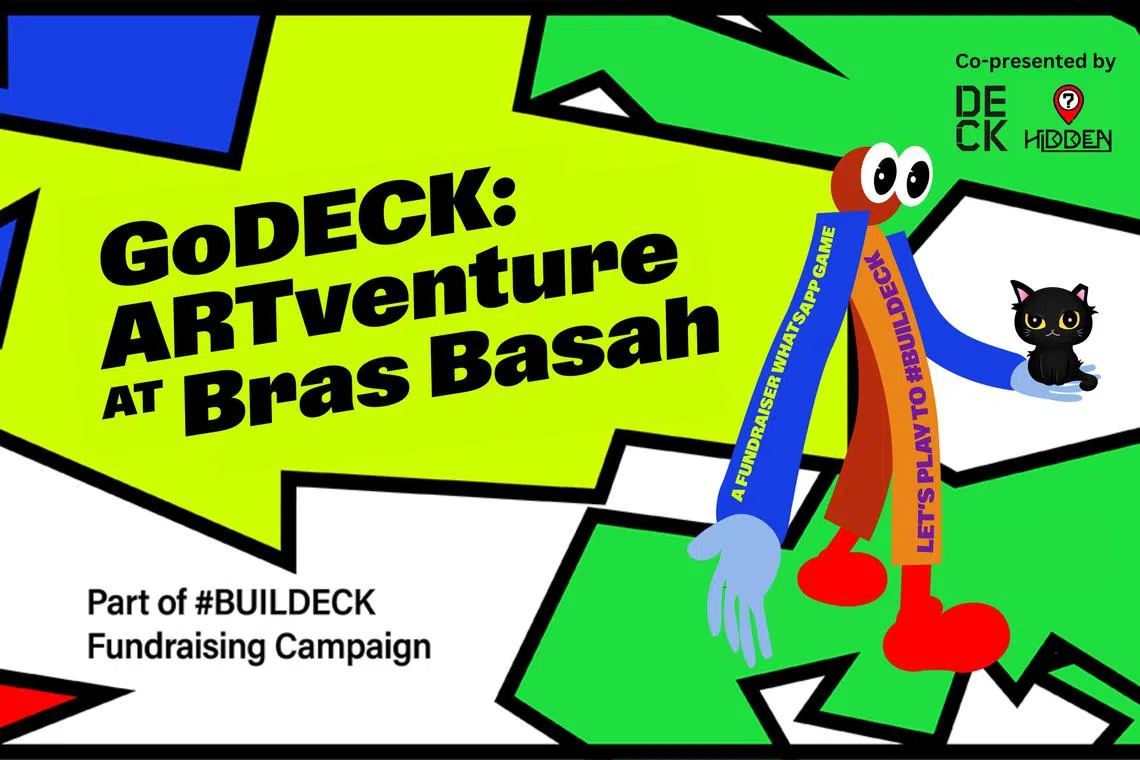 GoDECK and Hidden.sg team up to create an outdoor escape room that takes participants through some of the lesser known areas of Bras Basah and Bugis.