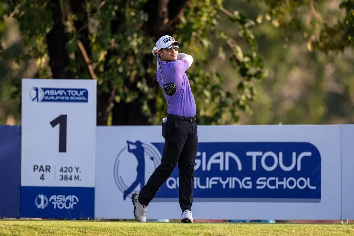 Gregory Foo of Singapore, who plays on the Asian Tour,  once had a round of six birdies and one eagle. 