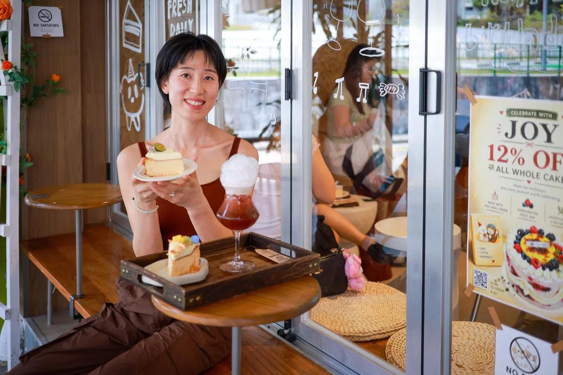 Nikita Ma, owner of Joy Cake.