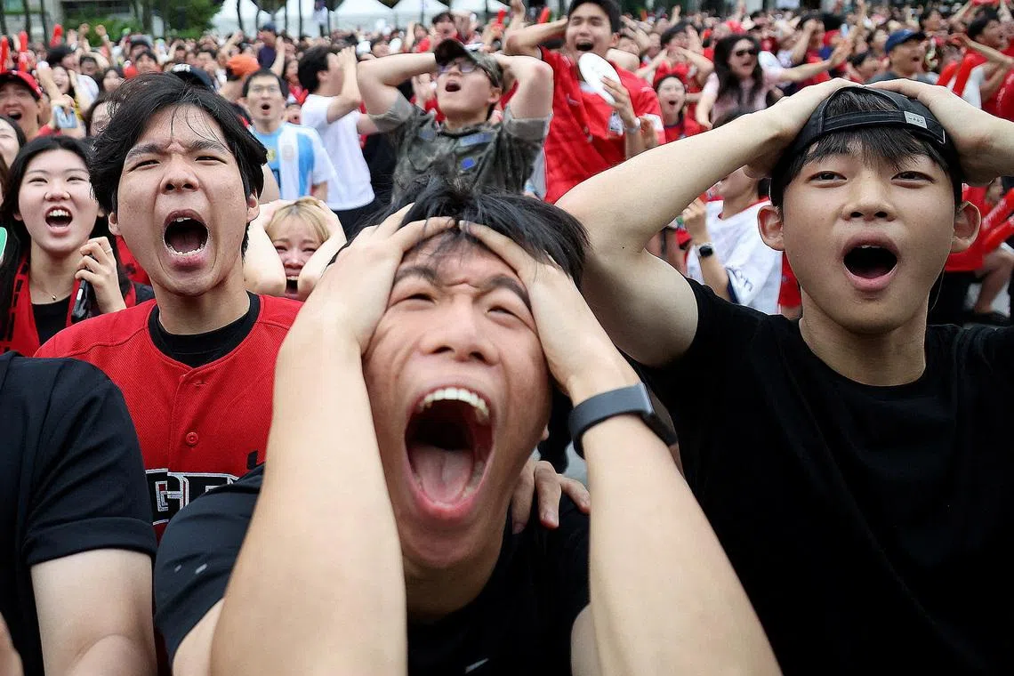 South Korea's 'utterly baffled' president lets rip after early World Cup exit
