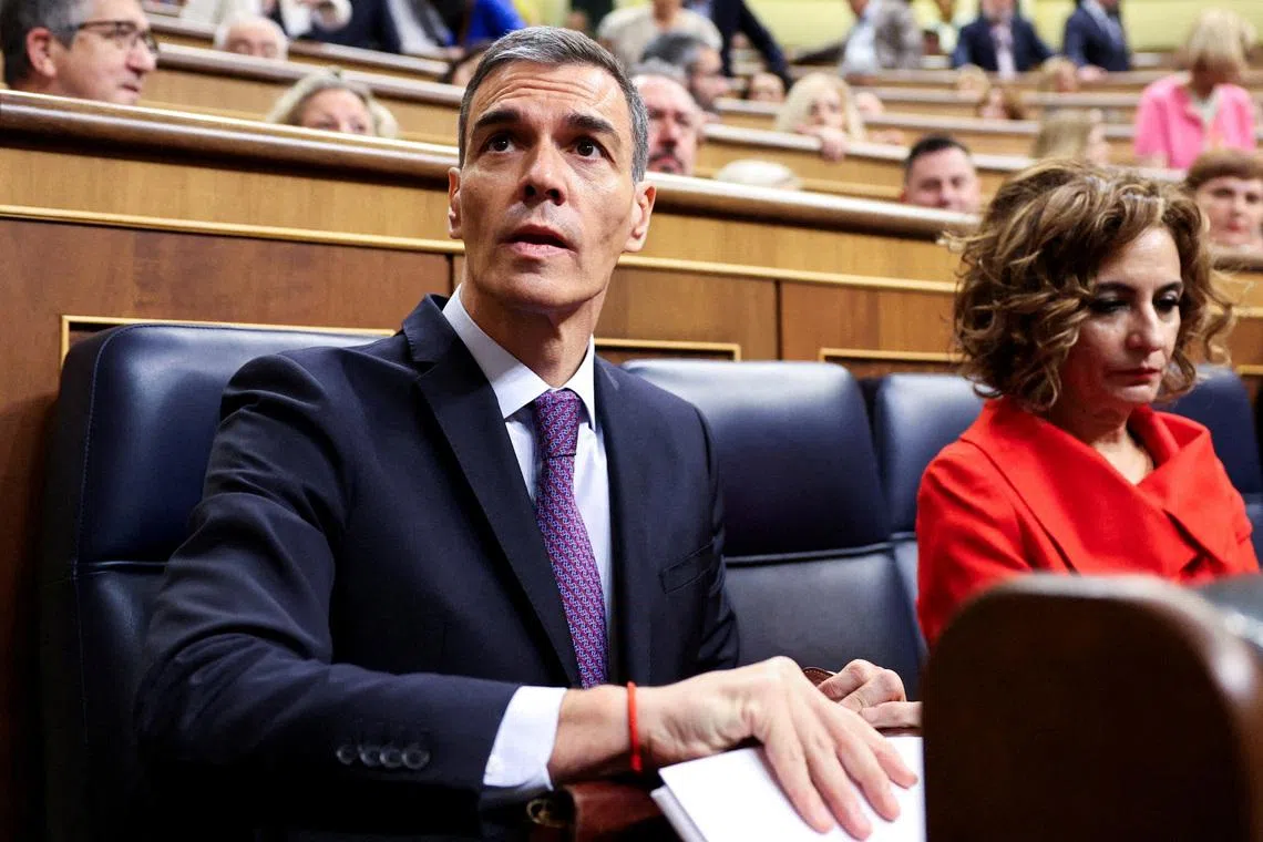 Spain's Sanchez running out of road as corruption probes stack up