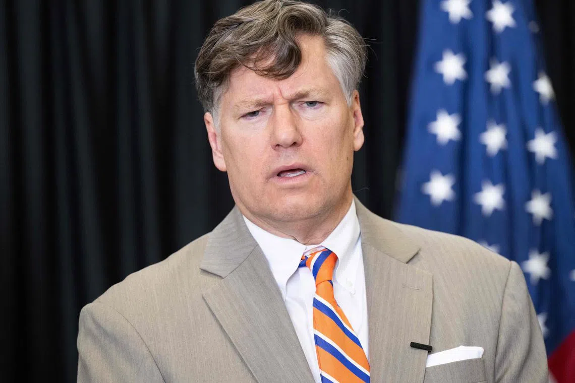 US Deputy Secretary of State Christopher Landau was replying to a social media thread by Mr Matthew Whitaker, the US ambassador to Nato. 