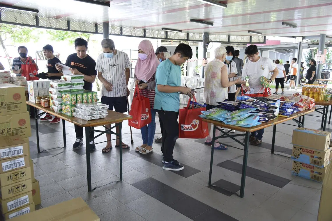 The food distribution exercise was originally slated to end March 2023, but will now be completed on Jan 15.