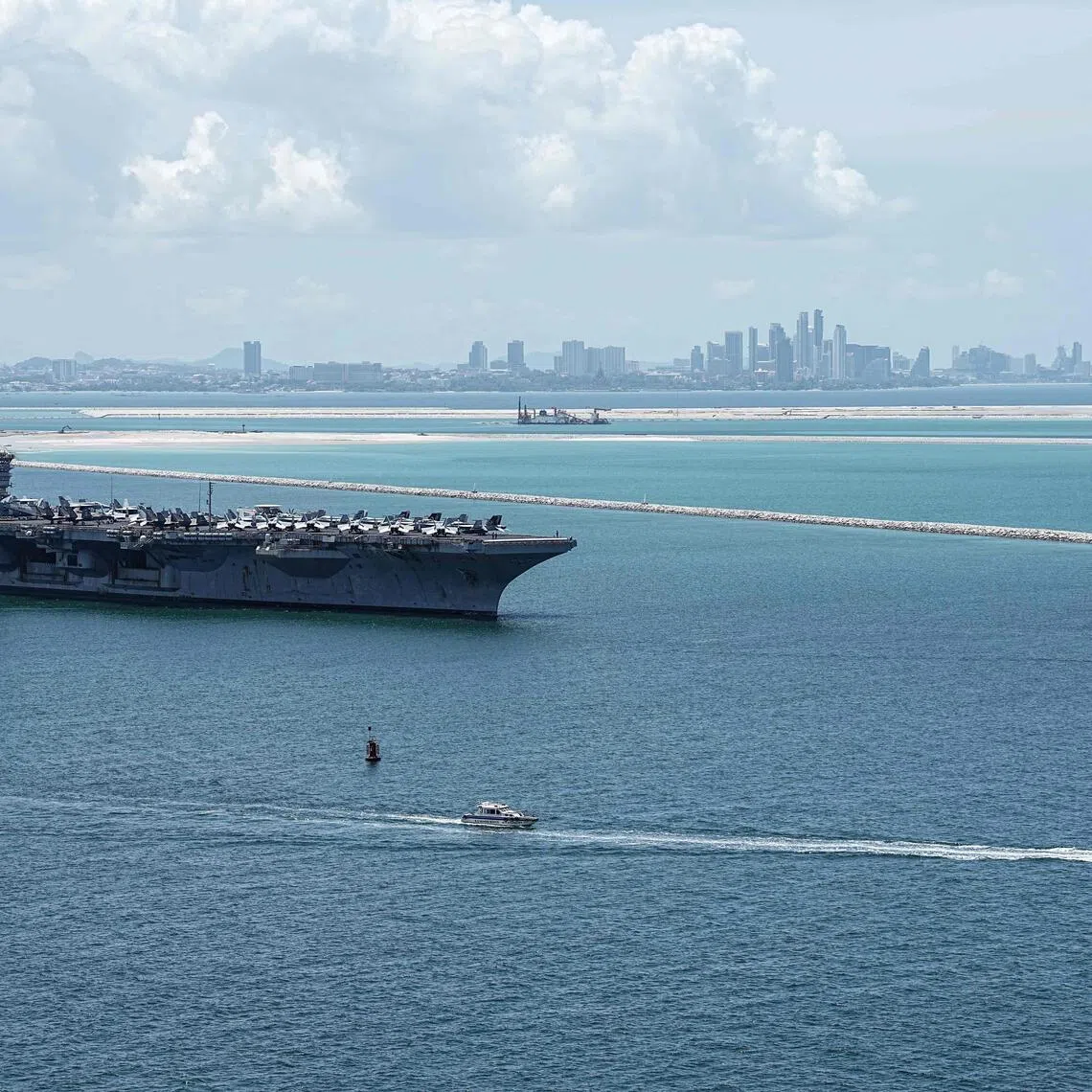 The Lincoln with its crew of about 5,000 sailors has spent more than 300 days at sea.