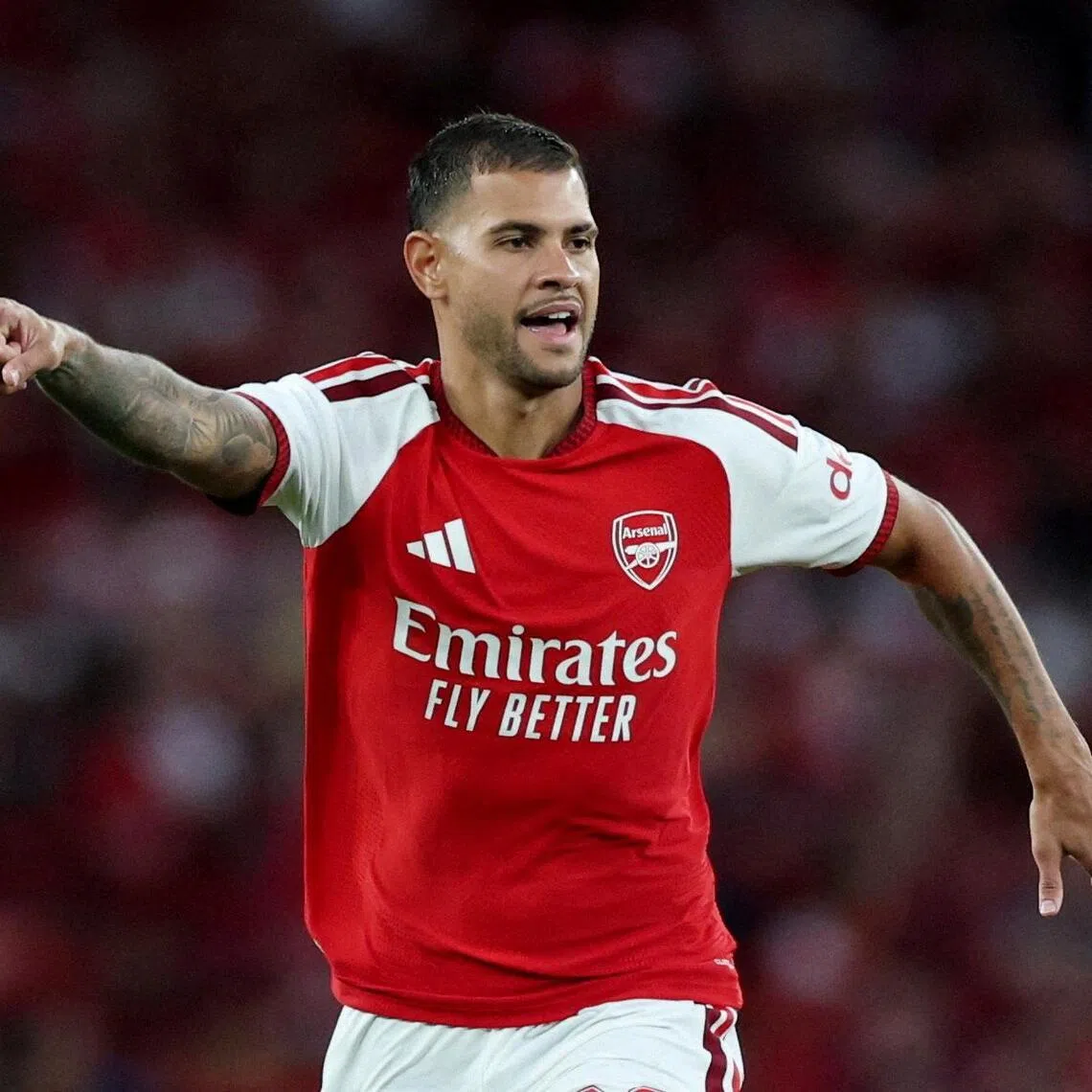 Bruno Guimaraes signed for a reported £75 million (S$129 million) from top-flight rivals Newcastle last week.