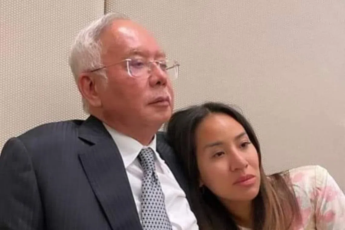 Ms Nooryana Najib had said that her father had been very hopeful of the outcome of the pardons board’s decision.