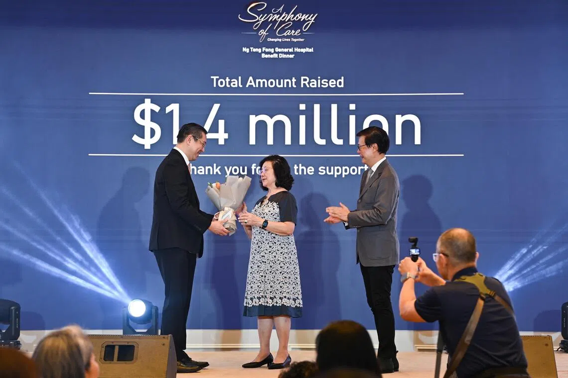 The JurongHealth Fund successfully raised $1.4 million through the eight-month long campaign, which ended with a dinner on Oct 16.