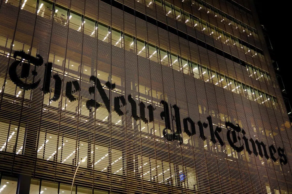 The New York Times expects subscription revenue growth to be between 9 per cent and 11 per cent.
