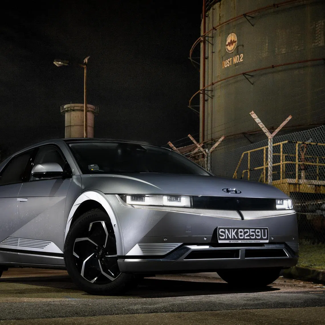 NOTE: PHOTOS TO BE USED FOR SLUG-CTCOTY22 ONLY

Hyundai Ioniq 5, winner of ST Car of the Year 2023, photographed on December 11, 2023. 