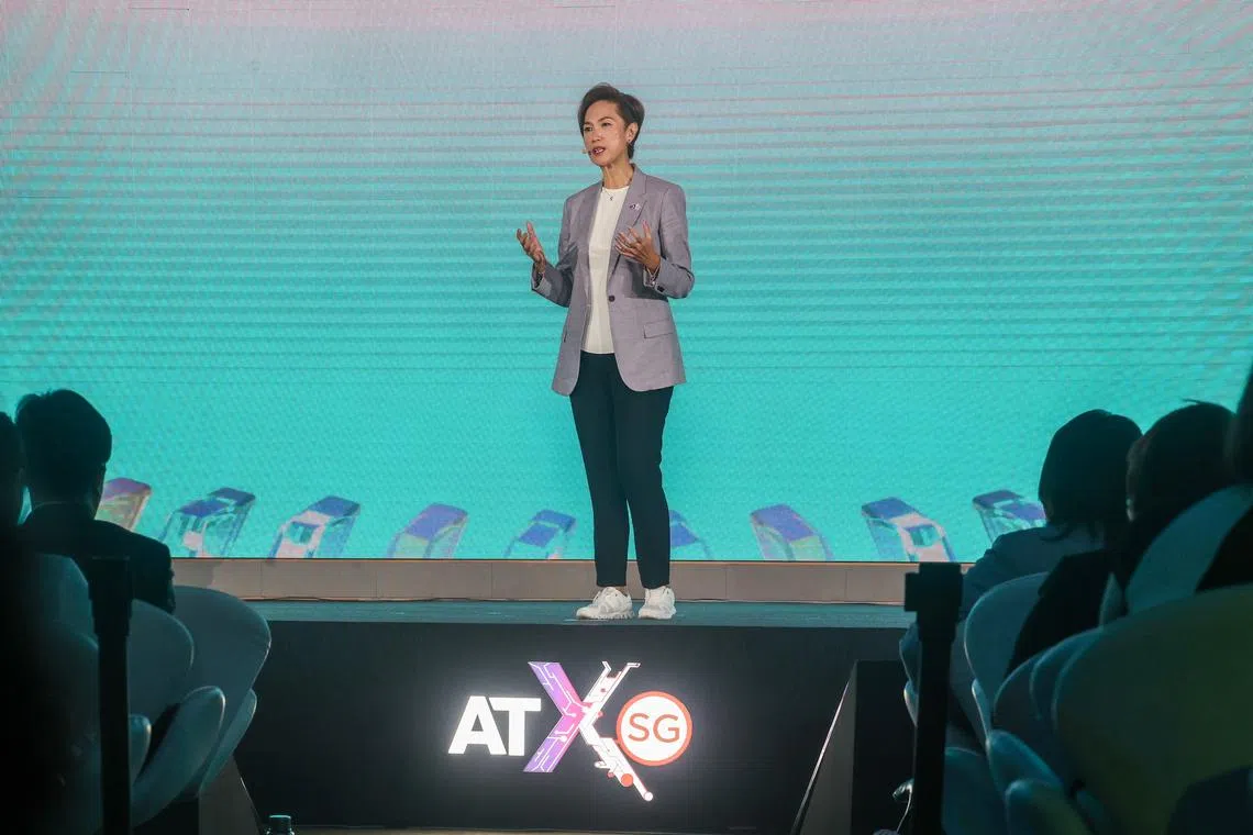 The Minister for Communications and Information Josephine Teo spells out how the Government plans to tap AI's potential. 