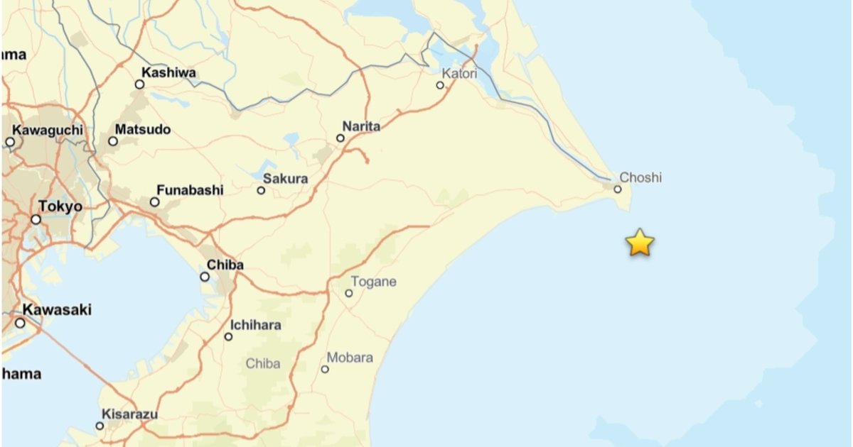5.5-magnitude quake hits Japan’s Chiba prefecture