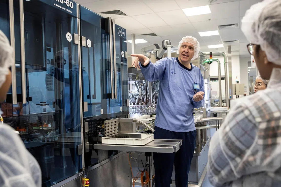 Senior production manager at the Pfizer manufacturing plant in Puurs, Belgium Ben Mees, 45, said he and his colleagues worked around the clock during the Covid-19 pandemic to ensure that the first vaccines went out to inoculate the world. Having been with the plant for 23 years, Mr Mees said his hurrah moment was to know he had been part of something that have saved mankind.


Copyright: Pfizer