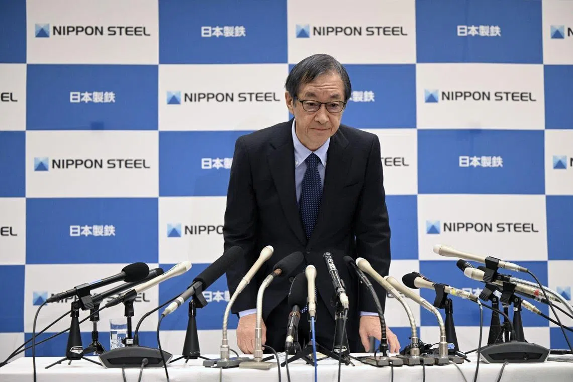 Nippon Steel chairman Eiji Hashimoto insisted on Jan 7 that the firm had no reason to back down from its bid for United States Steel and wasn't looking at alternative options.