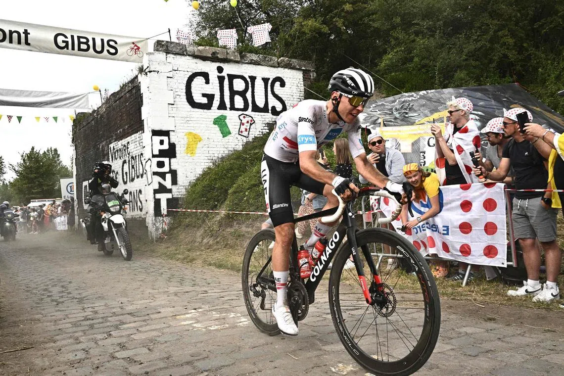 Three-time Tour de France champion Tadej Pogacar will be contesting the notorious Paris-Roubaix race on April 13.