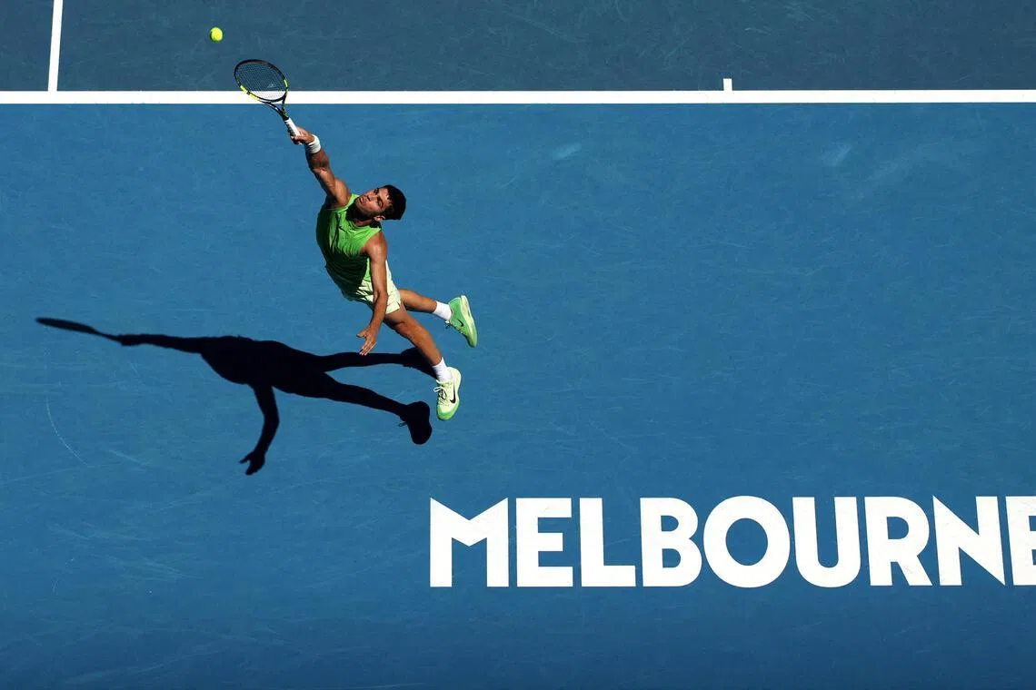 World No. 1 Carlos Alcaraz warns he’s getting ‘better and better’ at Australian Open