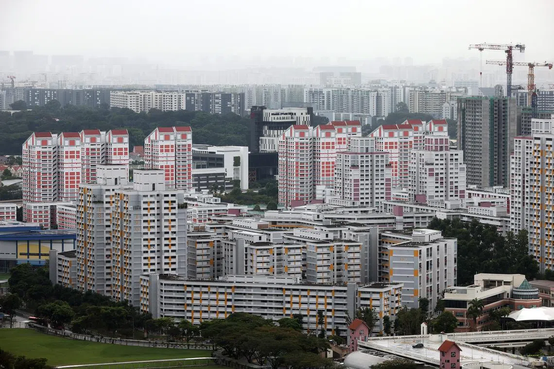 Public housing in Bishan.
