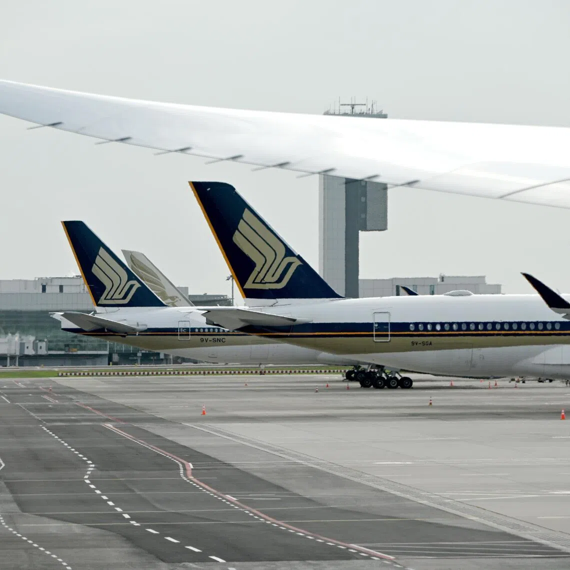 Singapore Airlines recorded higher revenues supported by robust air travel demand.