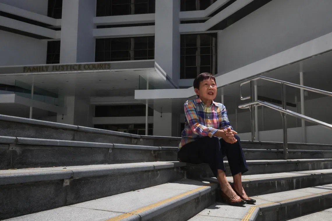 Ms Elena Chong covered thousands of cases, from violent crimes to white-collar offences like fraud and embezzlement. 