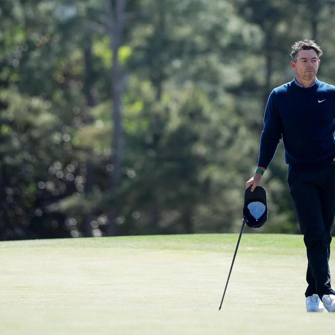 Rory McIlroy begins the defence of his first Masters title with a five-under 67 that gives him a share of the first-round lead with Sam Burns at Augusta National on April 9, 2026.