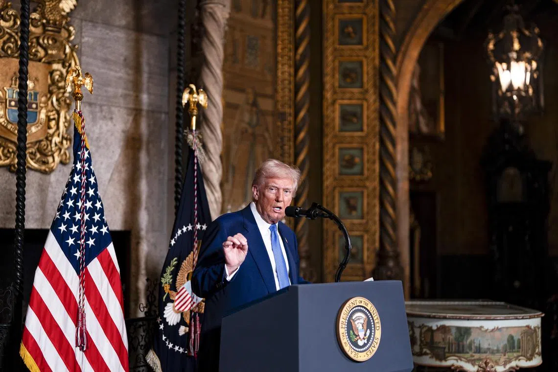 On Feb 22, US President Donald Trump said in a social media post that Mr Elon Musk “is doing a great job, but I would like to see him be more aggressive”.