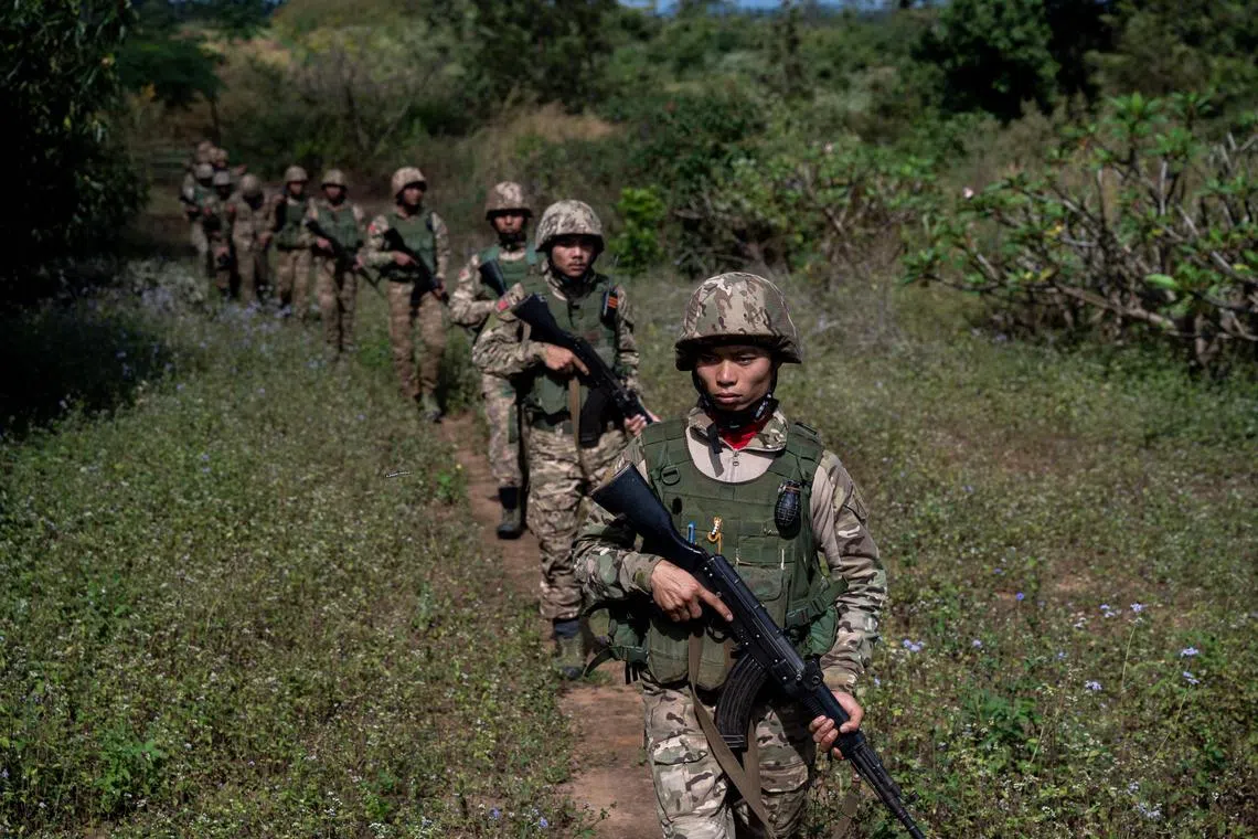The Mandalay People’s Defence Forces is among three armed ethnic minority groups fighting Myanmar's military.