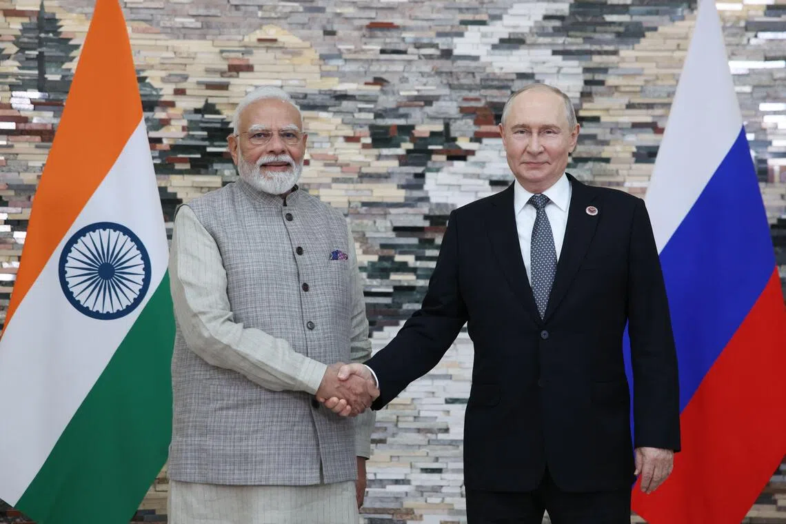 Modi urges Putin: end Ukraine war 'for humanity's sake'