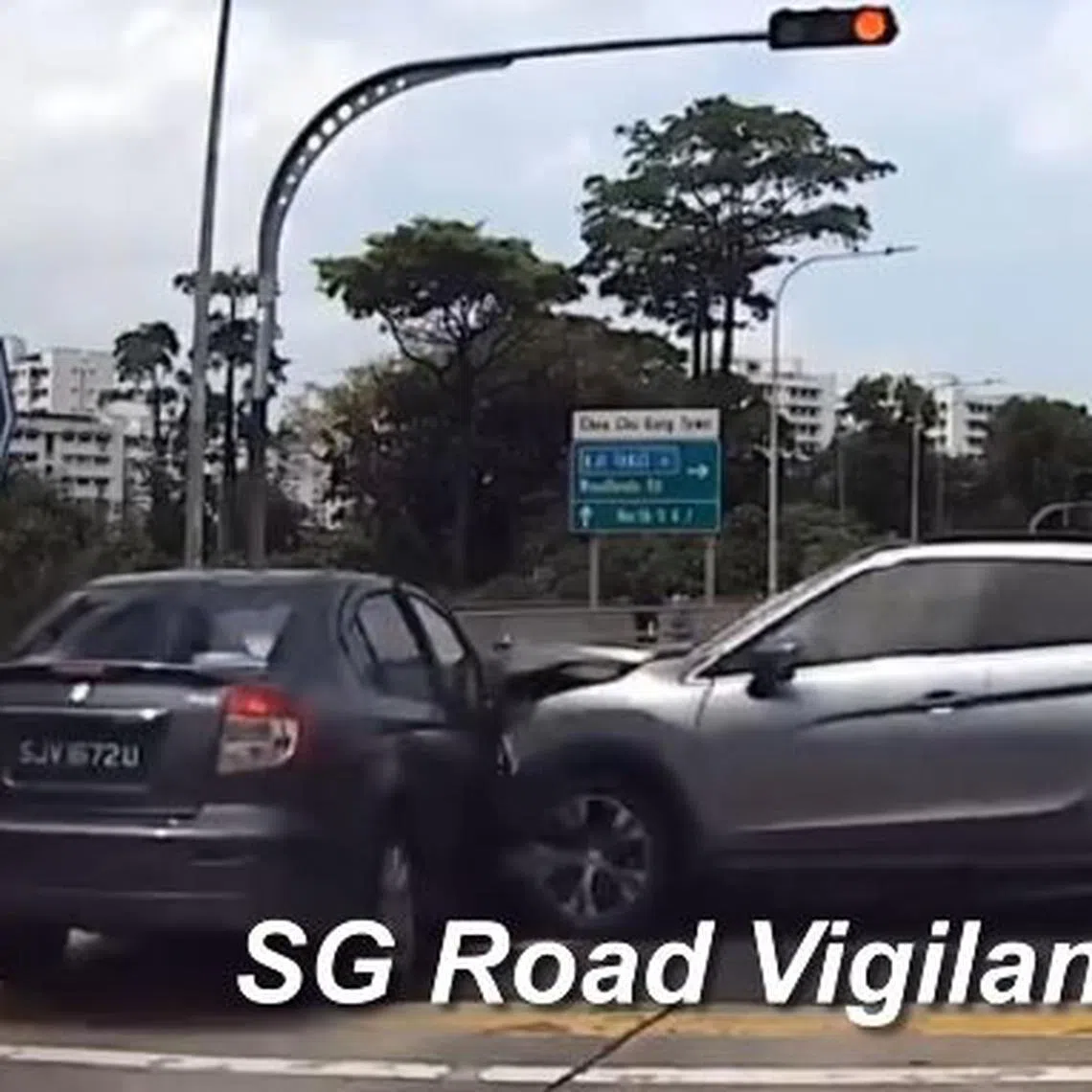 The police said a 53-year-old male car driver is assisting with ongoing investigations. 