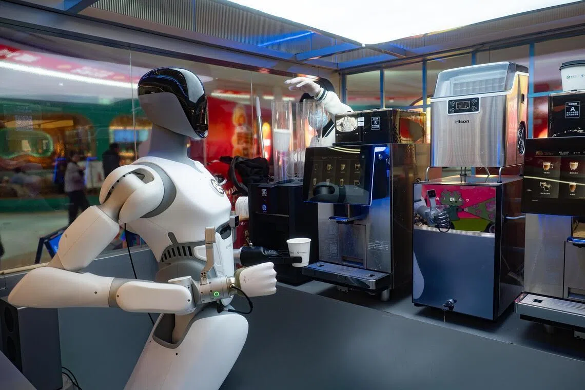 With somersaults, nunchucks, China’s humanoid robots thrill at CNY show – but can they make coffee?
