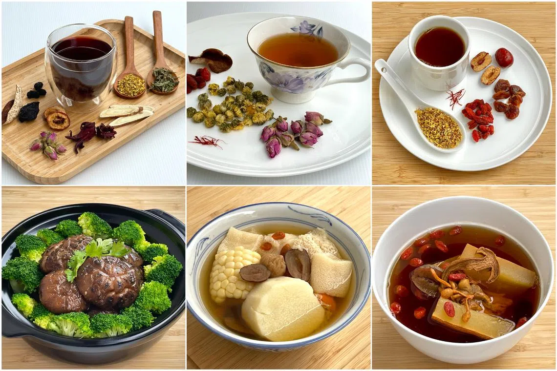 Here are six recipes for healthier brews, soups and braised mushrooms.