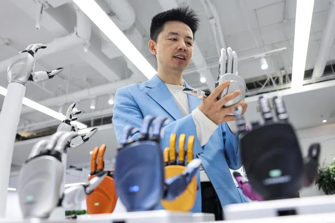 straitstimes.com - China robotic hands maker Linkerbot aims to replicate entire library of human dexterous skills