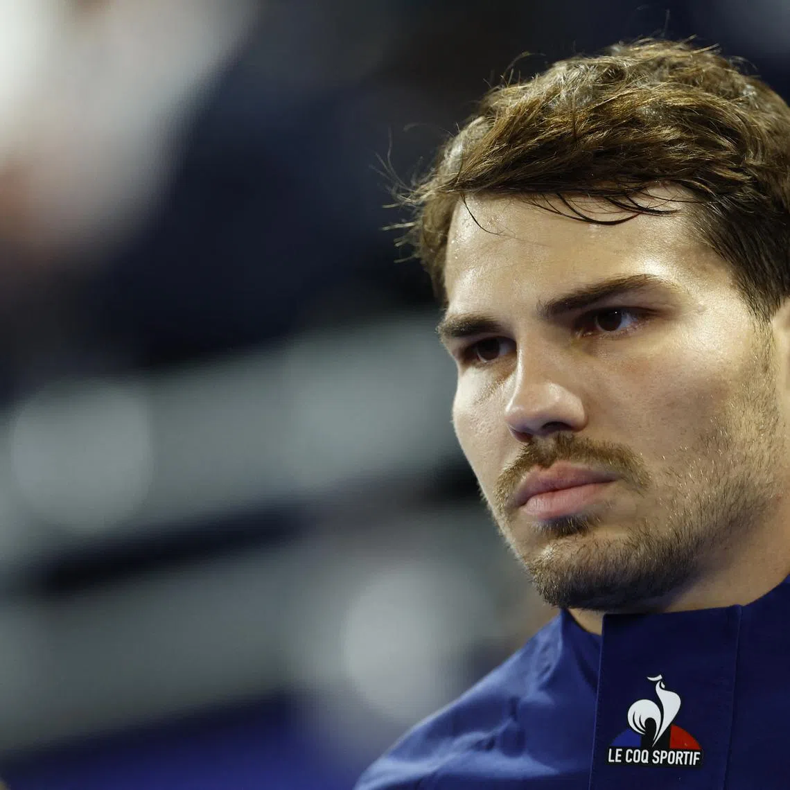 Rugby Union - Rugby World Cup 2023 - Quarter Final - France v South Africa - Stade de France, Saint-Denis, France - October 15, 2023 France's Antoine Dupont before the match REUTERS/Sarah Meyssonnier/ File photo